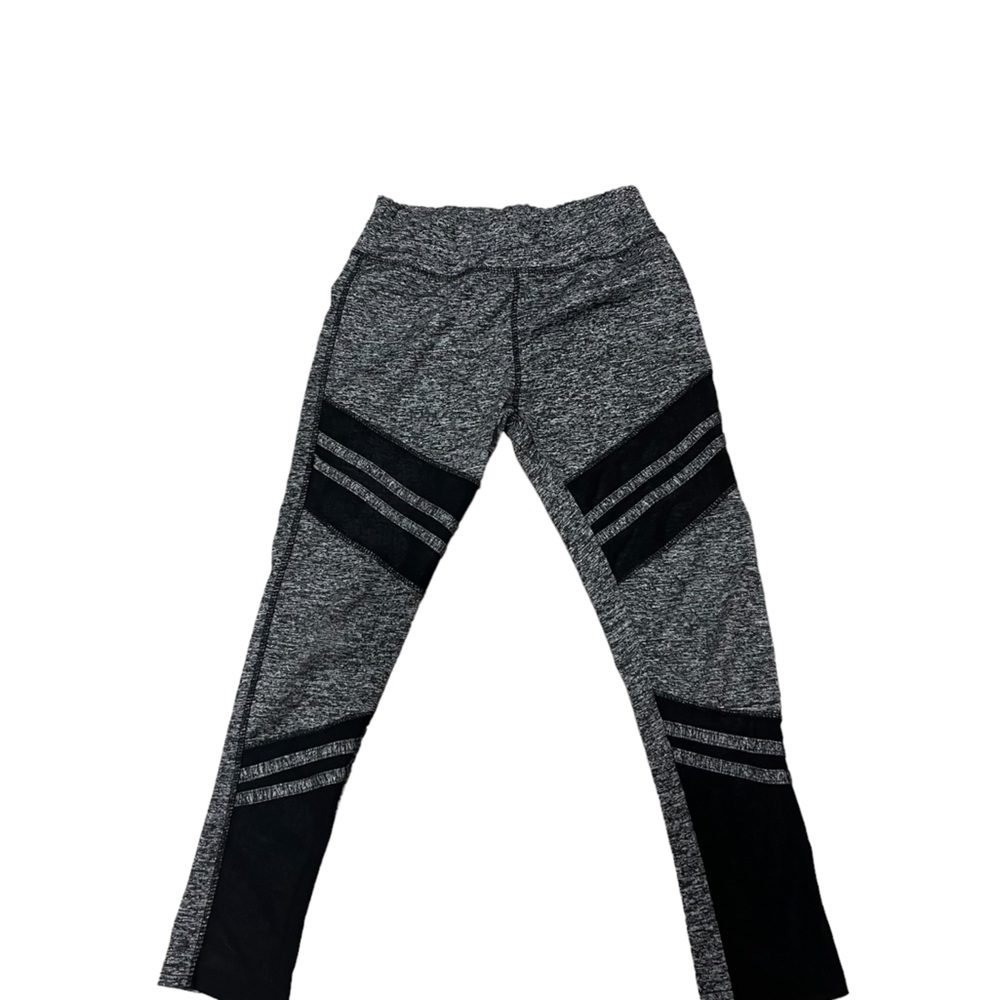 Soft silk and see through black netting/ leggings- Size S 7/8 Y